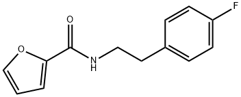 N-[2-(4-fluorophenyl)ethyl]-2-furamide Structure