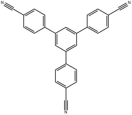 [1,1':3',1''-Terphenyl]-4,4''-dicarbonitrile, 5'-(4-cyanophenyl)- 구조식 이미지