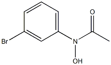 Acetamide, N-(3-bromophenyl)-N-hydroxy- 구조식 이미지