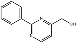 (2-phenylpyrimidin-4-yl)methanol 구조식 이미지