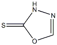 3H-1,3,4-oxadiazole-2-thione 구조식 이미지