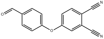 4-(4-formylphenoxy)benzene-1,2-dicarbonitrile 구조식 이미지