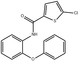 5-chloro-N-(2-phenoxyphenyl)thiophene-2-carboxamide Structure