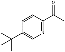 1-(5-tert-butylpyridin-2-yl)ethanone 구조식 이미지