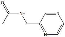 Acetamide,N-(2-pyrazinylmethyl)- Structure