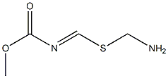 methyl N-(amino-methylsulfanyl-methylidene)carbamate 구조식 이미지