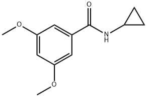 N-cyclopropyl-3,5-dimethoxybenzamide Structure