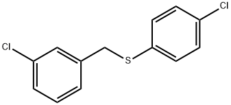 (3-CHLOROBENZYL)(4-CHLOROPHENYL)SULFANE Structure