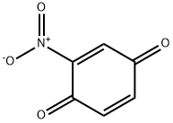 2,5-Cyclohexadiene-1,4-dione, 2-nitro- Structure