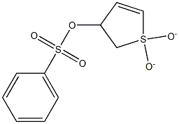 1,1-dioxido-2,3-dihydro-3-thienyl benzenesulfonate Structure