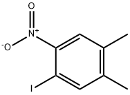 2-Iodo-4,5-dimethylnitrobenzene 구조식 이미지