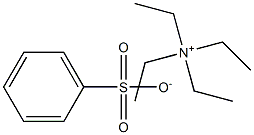 Ethanaminium, N,N,N-triethyl-, benzenesulfonate Structure