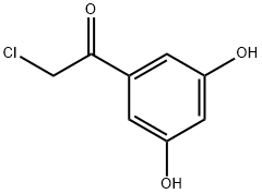 Ethanone, 2-chloro-1-(3,5-dihydroxyphenyl)- Structure