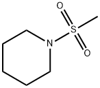 Piperidine, 1-(methylsulfonyl)- Structure