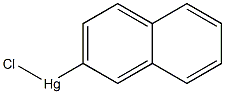 Mercury, chloro-2-naphthalenyl- 구조식 이미지