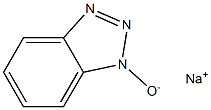 1H-Benzotriazole, 1-hydroxy-, sodium salt 구조식 이미지