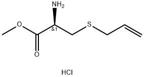 Cbz-S-2-propenyl-L-Cysteine methyl ester hydrochloride 구조식 이미지