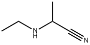2-(ethylamino)propanenitrile 구조식 이미지