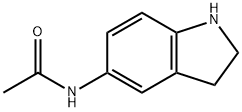 N-(INDOLIN-5-YL)ACETAMIDE Structure