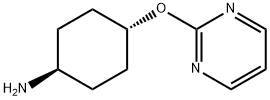 [4-(pyrimidin-2-yloxy)cyclohexyl]amine 구조식 이미지