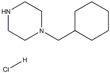 1-(cyclohexylmethyl)piperazine hydrochloride 구조식 이미지