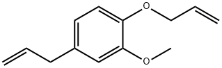 Benzene, 2-methoxy-4-(2-propenyl)-1-(2-propenyloxy)- Structure