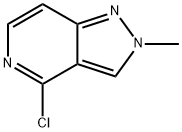 4-chloro-2-methyl-2H-pyrazolo[4,3-c]-pyridine 구조식 이미지