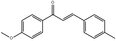 (2E)-1-(4-methoxyphenyl)-3-(4-methylphenyl)prop-2-en-1-one 구조식 이미지