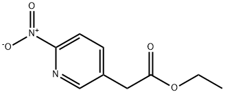 Ethyl 2-(6-nitropyridin-3-yl)acetate 구조식 이미지