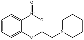 1-[2-(2-nitrophenoxy)ethyl]piperidine Structure