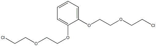 1,2-bis[2-(2-chloroethoxy)ethoxy]benzene Structure