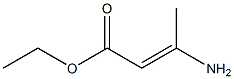 ethyl (E)-3-aminobut-2-enoate 구조식 이미지