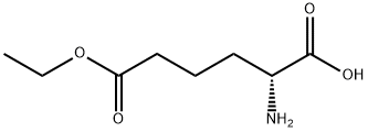 R-2-Aminoadipic acid 6-ethyl ester Structure