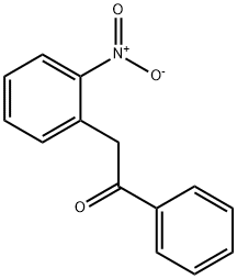 2-(2-nitrophenyl)-1-phenylethanone 구조식 이미지