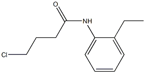 4-Chloro-N-(2-ethylphenyl)butyramide Structure