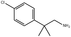 2-(4-chlorophenyl)-2-methylpropan-1-amine 구조식 이미지