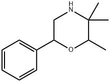 2,3,3-trimethyl-6-phenylmorpholine 구조식 이미지