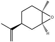 cis-(S)-4-Isopropenyl-1-methylcyclohexene 1,2-epoxide 구조식 이미지