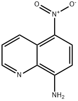 5-nitroquinolin-8-amine 구조식 이미지