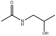 Acetamide, N-(2-hydroxypropyl)- Structure