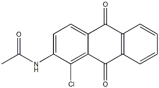 Acetamide, N-(1-chloro-9,10-dihydro-9,10-dioxo-2-anthracenyl)- Structure