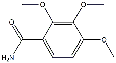 2,3,4-trimethoxybenzamide Structure