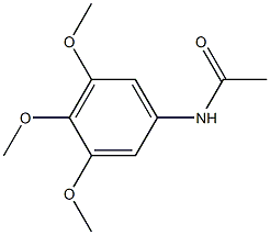 N-(3,4,5-trimethoxyphenyl)acetamide Structure