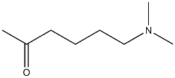 6-(dimethylamino)hexan-2-one 구조식 이미지