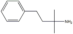 2-METHYL-4-PHENYLBUTAN-2-AMINE 구조식 이미지