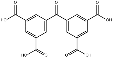 1,3-Benzenedicarboxylic acid,5,5'-carbonylbis- Structure