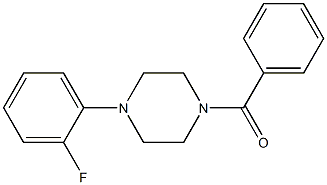 [4-(2-fluorophenyl)piperazin-1-yl]-phenylmethanone Structure