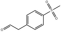 2-(4-(methylsulfonyl)phenyl)acetaldehyde 구조식 이미지