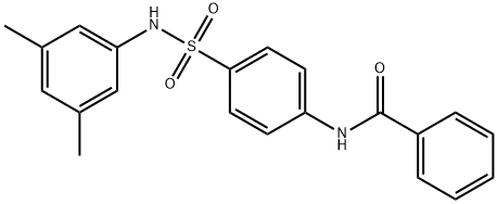 N-(4-{[(3,5-dimethylphenyl)amino]sulfonyl}phenyl)benzamide Structure