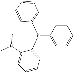 Benzenamine, 2-(diphenylphosphino)-N,N-dimethyl- 구조식 이미지